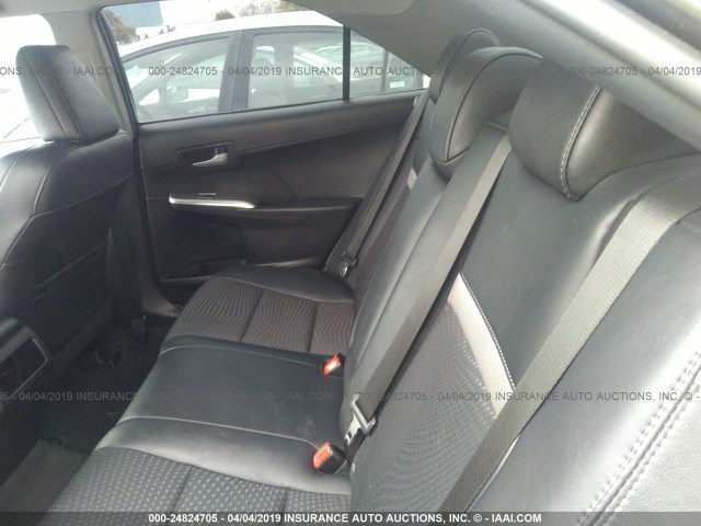 4T1BF1FK2EU377107 - 2014 TOYOTA CAMRY L/SE/LE/XLE GRAY photo 8