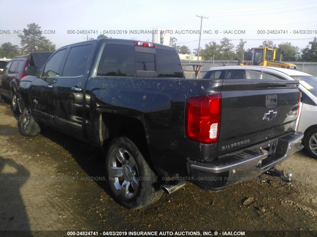 3GCPCSEC6JG319288 - 2018 CHEVROLET SILVERADO C1500 LTZ GRAY photo 3