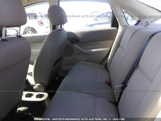 1FAFP34N86W252443 - 2006 FORD FOCUS ZX4 TAN photo 8