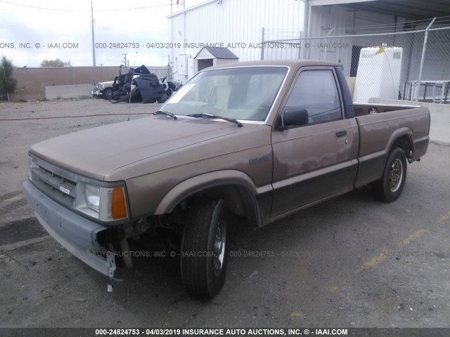 JM2UF1117H0551840 - 1987 MAZDA B2000 BROWN photo 2