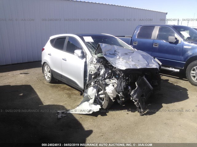 KM8JU3AC0DU772625 - 2013 HYUNDAI TUCSON GLS/LIMITED 银色 照片 1