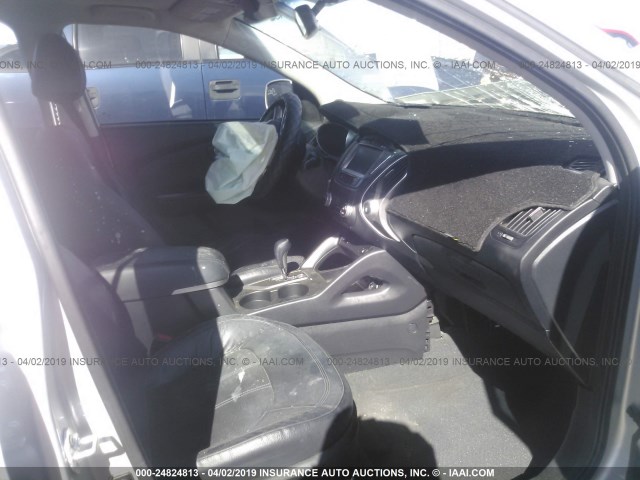 KM8JU3AC0DU772625 - 2013 HYUNDAI TUCSON GLS/LIMITED 银色 照片 5