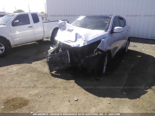 KM8JU3AC0DU772625 - 2013 HYUNDAI TUCSON GLS/LIMITED 银色 照片 6