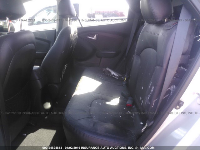 KM8JU3AC0DU772625 - 2013 HYUNDAI TUCSON GLS/LIMITED 银色 照片 8