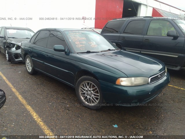 4S3BD6359S9219674 - 1995 SUBARU LEGACY L GREEN photo 1