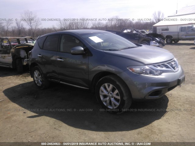 JN8AZ1MW9EW518812 - 2014 NISSAN Murano S/SL/SV/LE GRAY photo 1