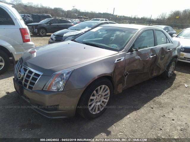 1G6DG5E59C0131885 - 2012 CADILLAC CTS LUXURY COLLECTION GRAY photo 2