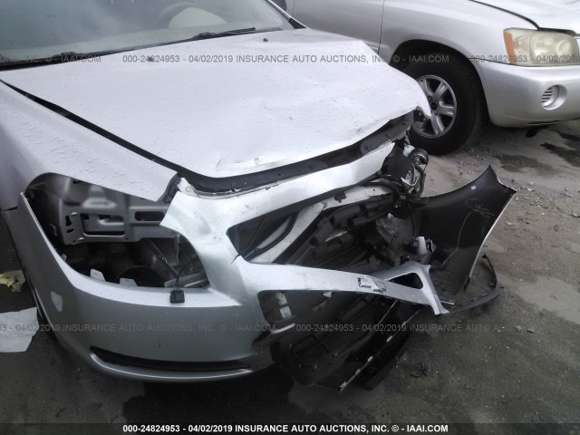 1G1ZB5E00CF216061 - 2012 CHEVROLET MALIBU LS ვერცხლისფერი ფოტო 6