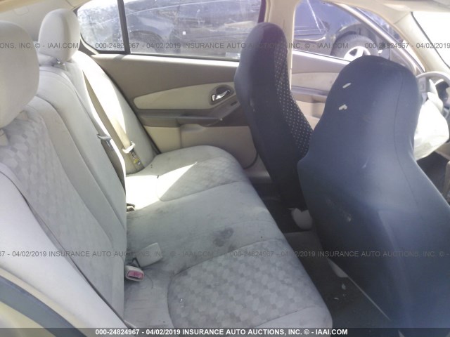 1G1ZT54885F165948 - 2005 CHEVROLET MALIBU LS TAN photo 8