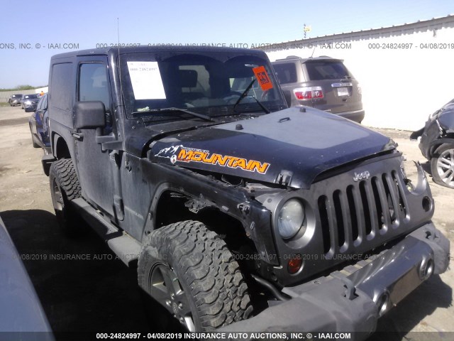 1J4AA2D11AL189428 - 2010 JEEP WRANGLER SPORT BLACK photo 1