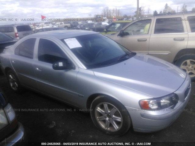 YV1RS61R822179407 - 2002 VOLVO S60 SILVER photo 1