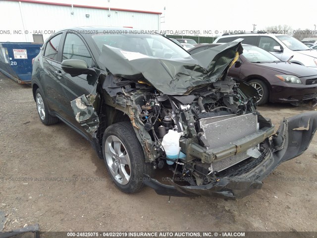 3CZRU5H52GM734620 - 2016 HONDA HR-V EX GREEN photo 1