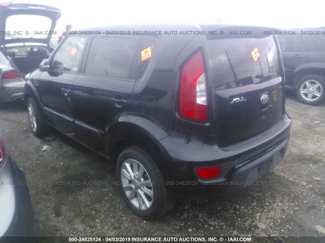 KNDJT2A62D7534897 - 2013 KIA SOUL +/!/SPORT BLACK photo 3