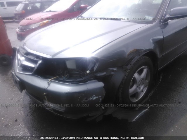 19UUA56652A045649 - 2002 ACURA 3.2TL GRAY photo 6