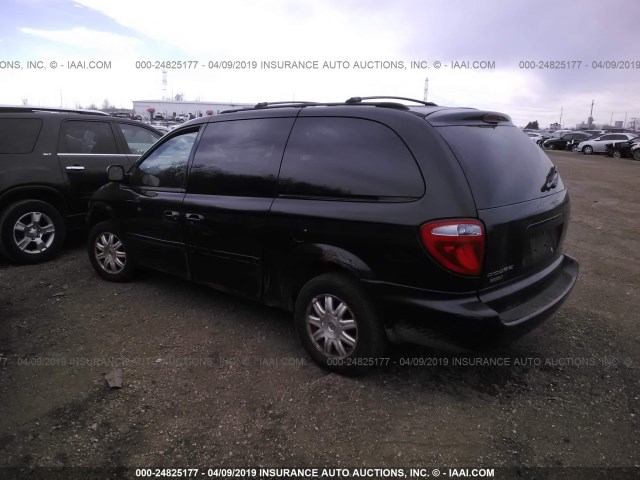 2D4GP44L57R322979 - 2007 DODGE GRAND CARAVAN SXT BLACK photo 3