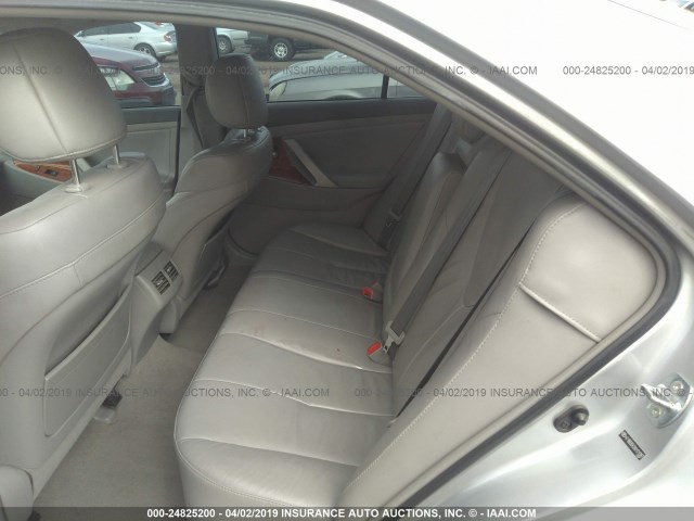 4T1BB3EK2AU121987 - 2010 TOYOTA CAMRY HYBRID SILVER photo 8