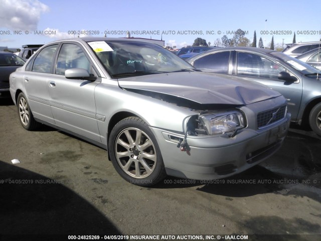 YV1TS59H441367958 - 2004 VOLVO S80 2.5T SILVER photo 1