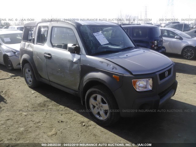 5J6YH28574L031722 - 2004 HONDA ELEMENT EX SILVER photo 1