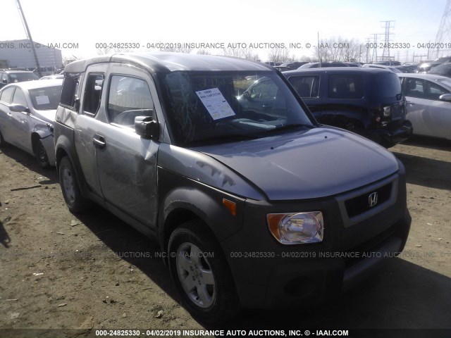 5J6YH28574L031722 - 2004 HONDA ELEMENT EX SILVER photo 6