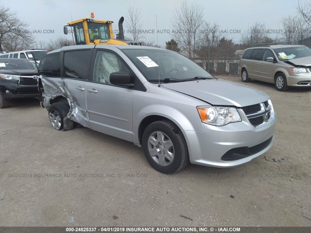 2D4RN4DG3BR603382 - 2011 DODGE GRAND CARAVAN EXPRESS SILVER photo 1