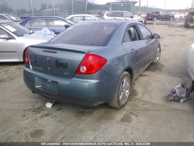 1G2ZH57N194127526 - 2009 PONTIAC G6 GT BLUE photo 4