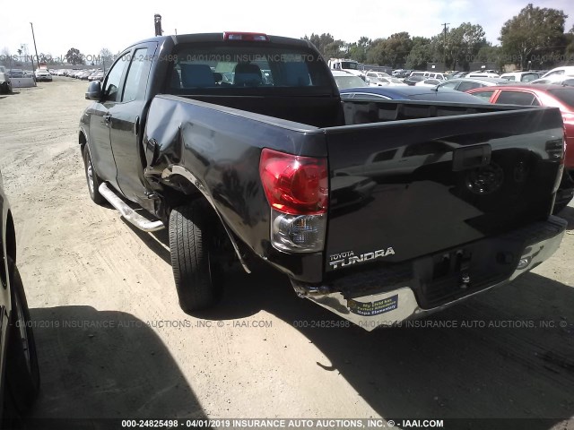 5TFRU54118X017274 - 2008 TOYOTA TUNDRA DOUBLE CAB/DOUBLE CAB SR5 BLACK photo 3