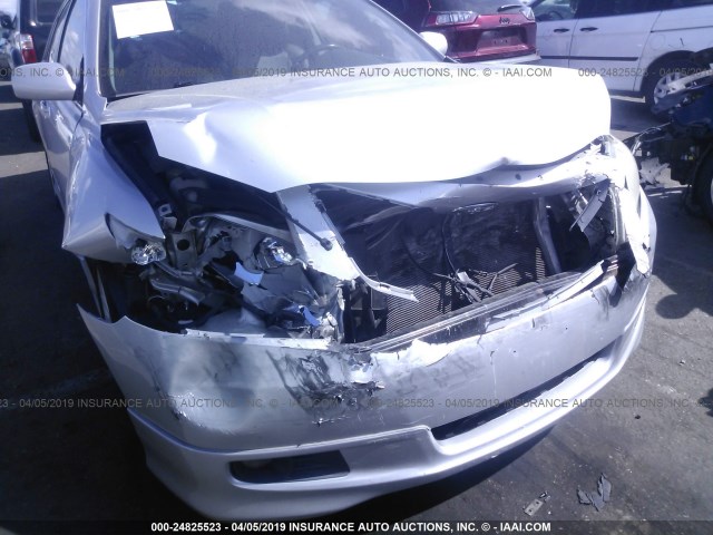 4T1BK46K69U086578 - 2009 TOYOTA CAMRY SE/LE/XLE SILVER photo 6