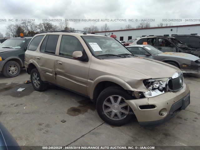 5GADT13S942295090 - 2004 BUICK RAINIER CXL GOLD photo 1