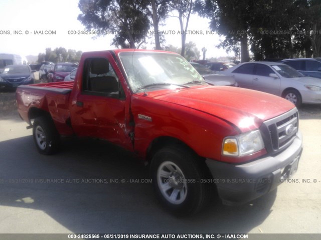 1FTKR1AD6BPA01489 - 2011 FORD RANGER RED photo 1