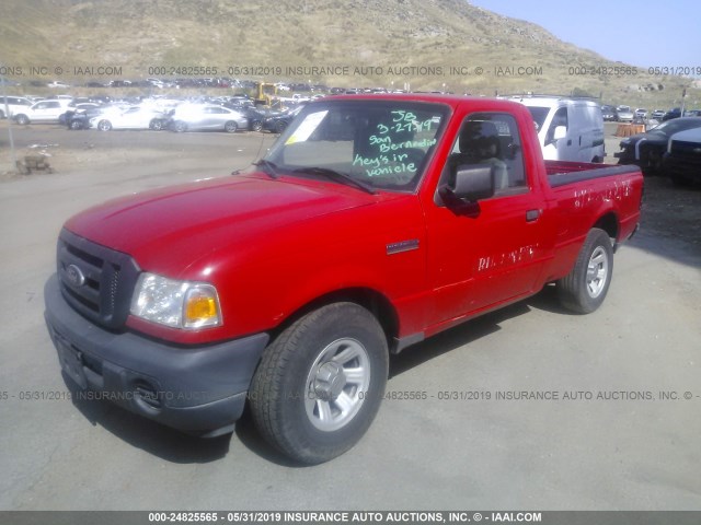 1FTKR1AD6BPA01489 - 2011 FORD RANGER RED photo 2