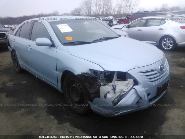 4T4BE46K89R110361 - 2009 TOYOTA CAMRY SE/LE/XLE BLUE photo 1