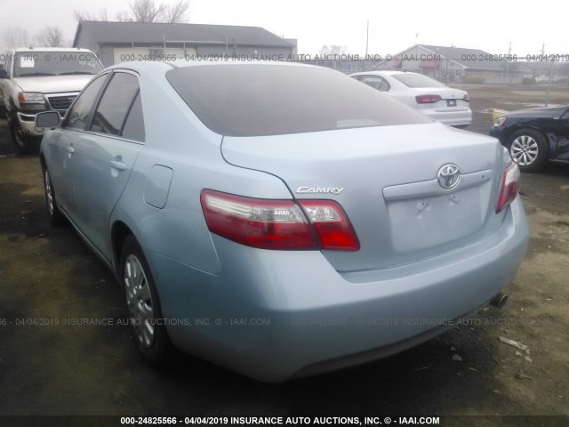 4T4BE46K89R110361 - 2009 TOYOTA CAMRY SE/LE/XLE BLUE photo 3