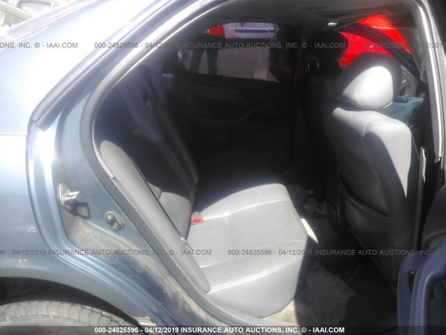 JT2BF28K310300988 - 2001 TOYOTA CAMRY LE/XLE BLUE photo 8