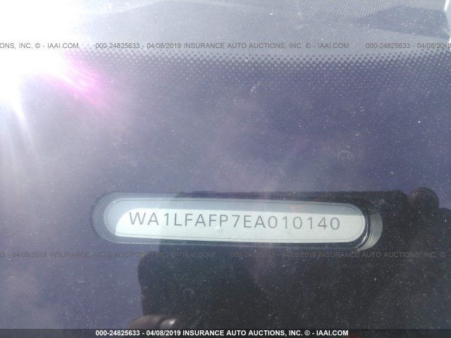 WA1LFAFP7EA010140 - 2014 AUDI Q5 PREMIUM PLUS BLACK photo 9