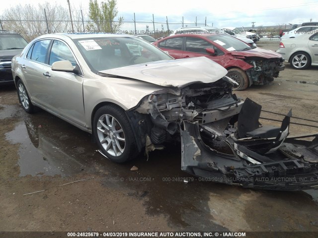 1G1ZK577494240488 - 2009 CHEVROLET MALIBU LTZ TAN photo 1