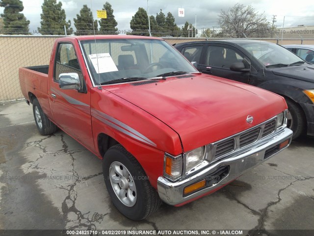1N6SD11S4TC386232 - 1996 NISSAN TRUCK XE RED photo 1