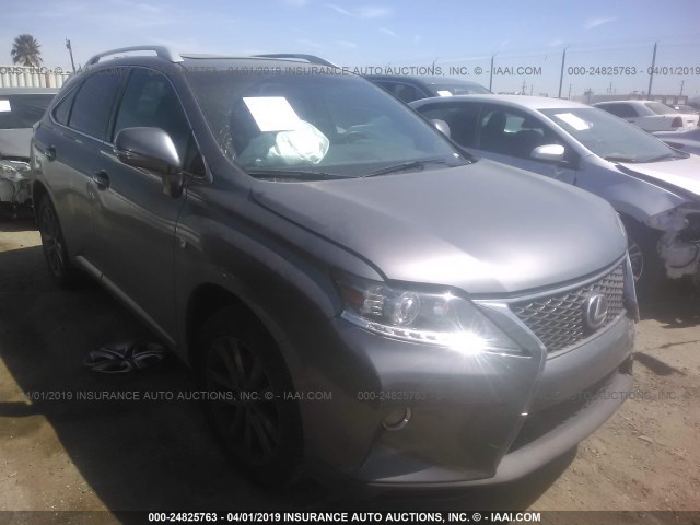 2T2BK1BA7DC188070 - 2013 LEXUS RX 350/BASE/F SPORT GRAY photo 1