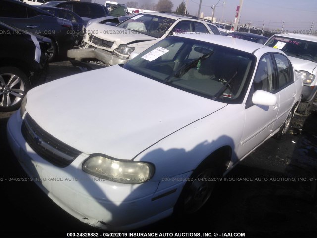 1G1NE52J73M636897 - 2003 CHEVROLET MALIBU LS WHITE photo 2