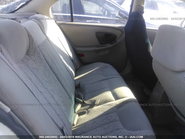 1G1NE52J73M636897 - 2003 CHEVROLET MALIBU LS WHITE photo 8