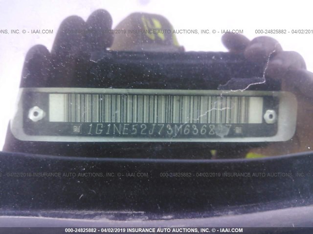 1G1NE52J73M636897 - 2003 CHEVROLET MALIBU LS WHITE photo 9