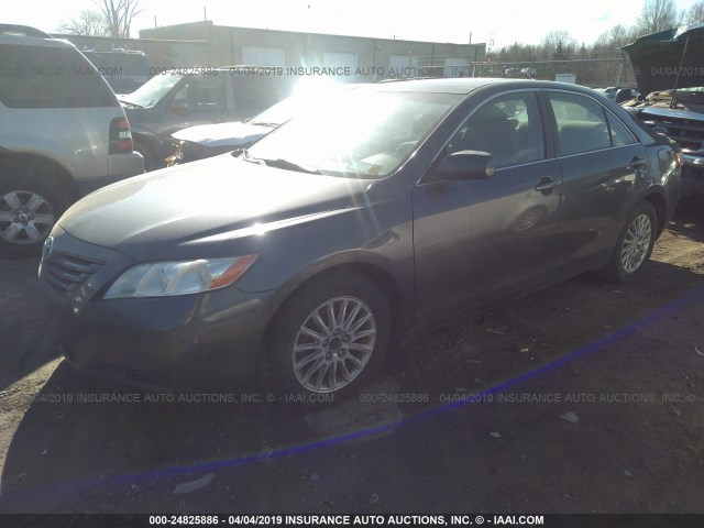 4T1BE46K77U725717 - 2007 TOYOTA CAMRY NEW GENERAT CE/LE/XLE/SE GRAY photo 2