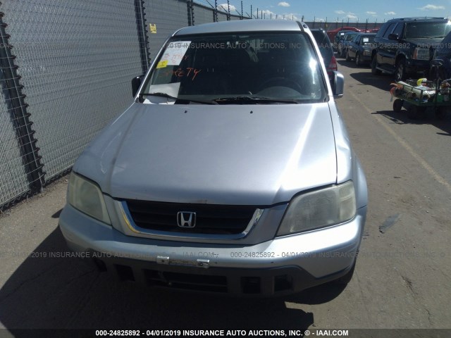 JHLRD18731C054754 - 2001 HONDA CR-V SE/LE SILVER photo 6