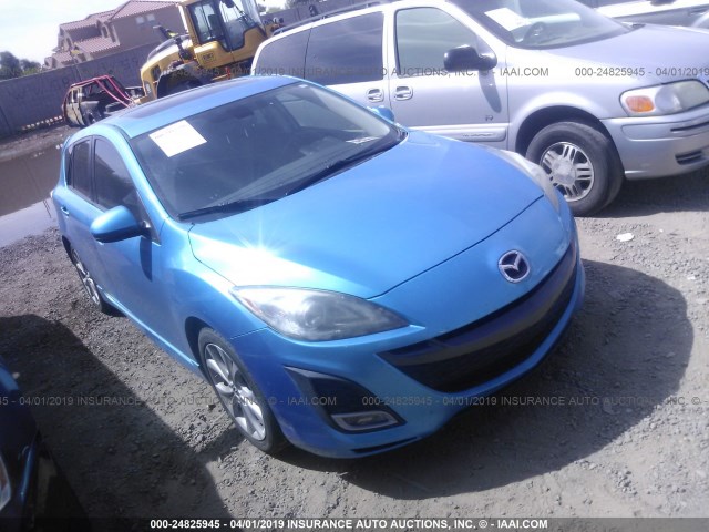 JM1BL1M61B1457935 - 2011 MAZDA 3 S BLUE photo 1