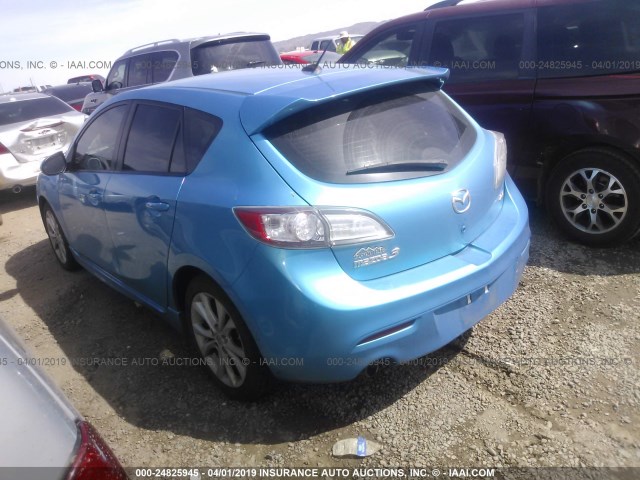 JM1BL1M61B1457935 - 2011 MAZDA 3 S BLUE photo 3