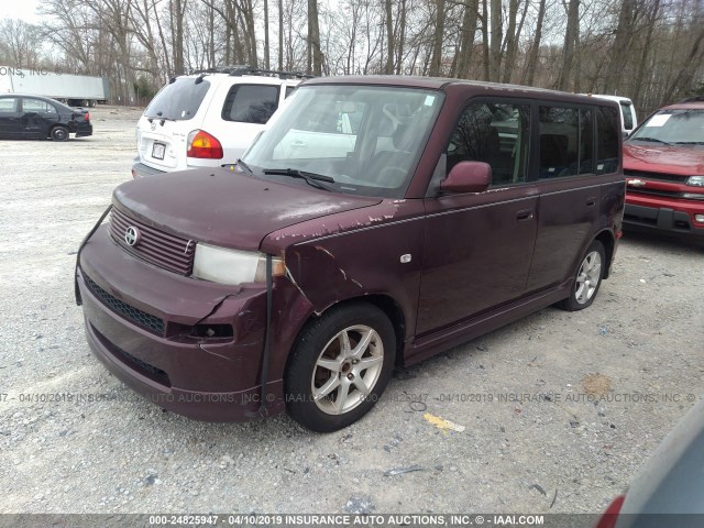 JTLKT324754020218 - 2005 TOYOTA SCION XB 紫色 照片 2