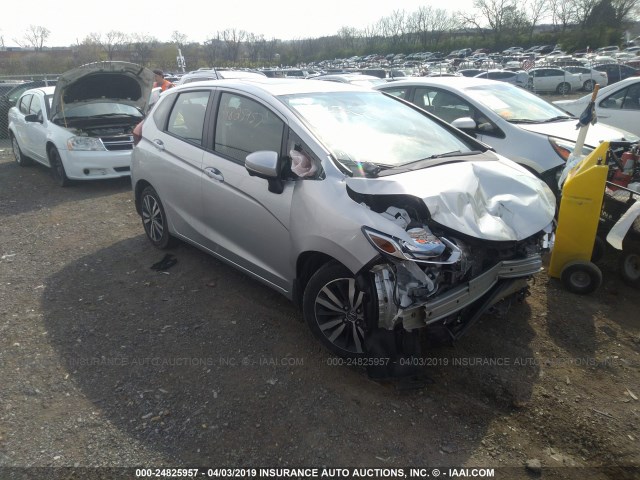 3HGGK5H88FM737888 - 2015 HONDA FIT EX/EXL SILVER photo 1