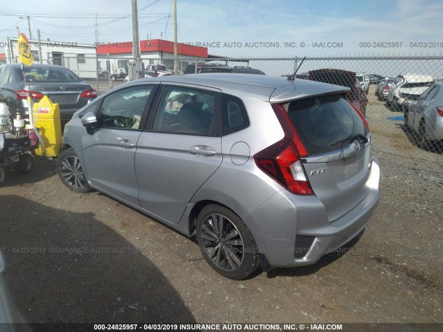 3HGGK5H88FM737888 - 2015 HONDA FIT EX/EXL SILVER photo 3