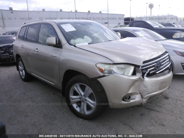 JTEES42A982017176 - 2008 TOYOTA HIGHLANDER LIMITED GOLD photo 1