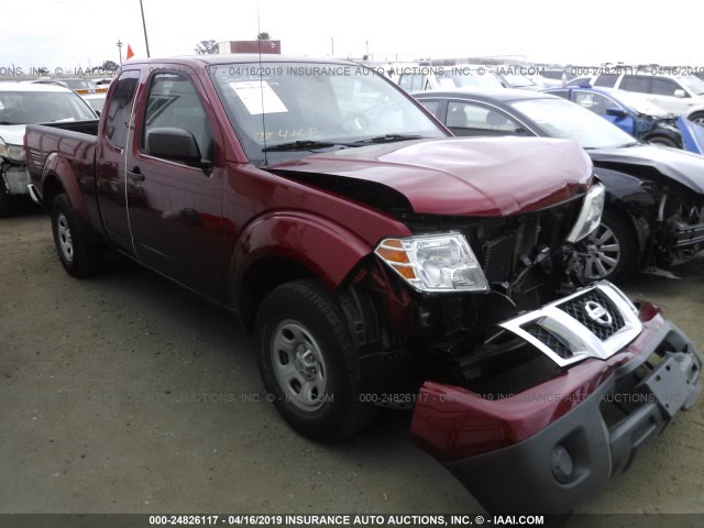 1N6BD0CT9GN777807 - 2016 NISSAN FRONTIER S/SV RED photo 1