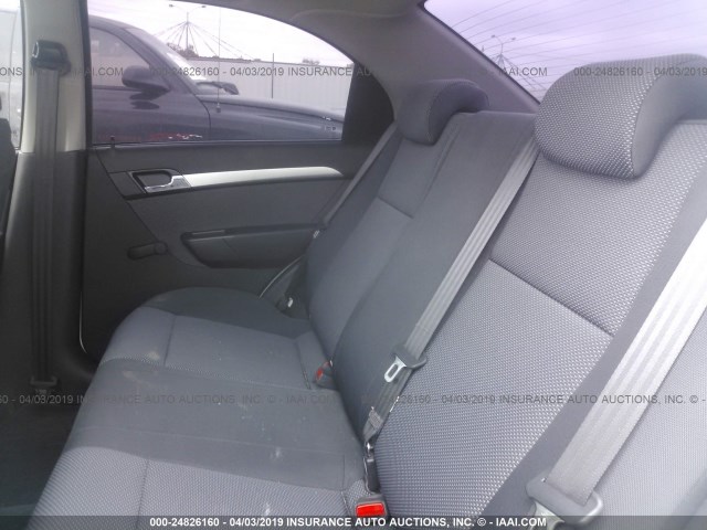KL1TD5DE4BB195426 - 2011 CHEVROLET AVEO LS/LT Ağ foto 8